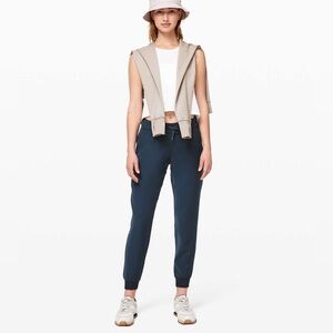 Lululemon Navy On The Fly Joggers